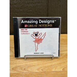 Amazing Designs BMC-106 Childrens Collection I Embroidery Memory Card Machines